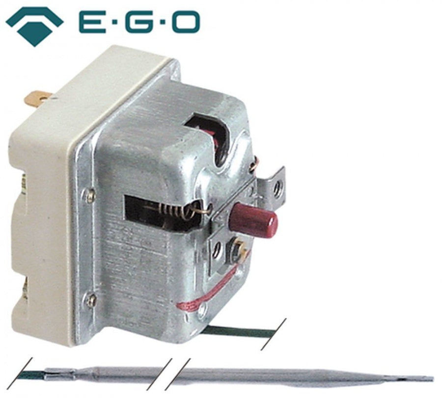 Termostat de siguranta 360°C, contact 0,5 A, senzor ø 4x120 mm, lungime tub capilar 1500 mm - 375344