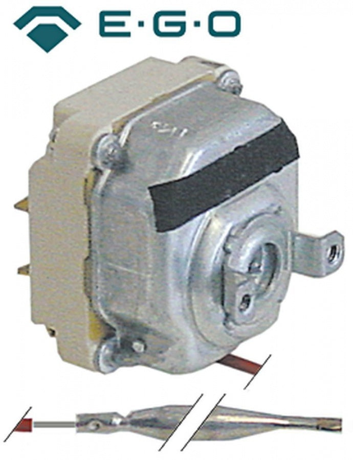 Termostat, temperatura maxima 90°C, gama temperatura fixa 75/90°C, 2 contacte, 16 A - Cod 375361