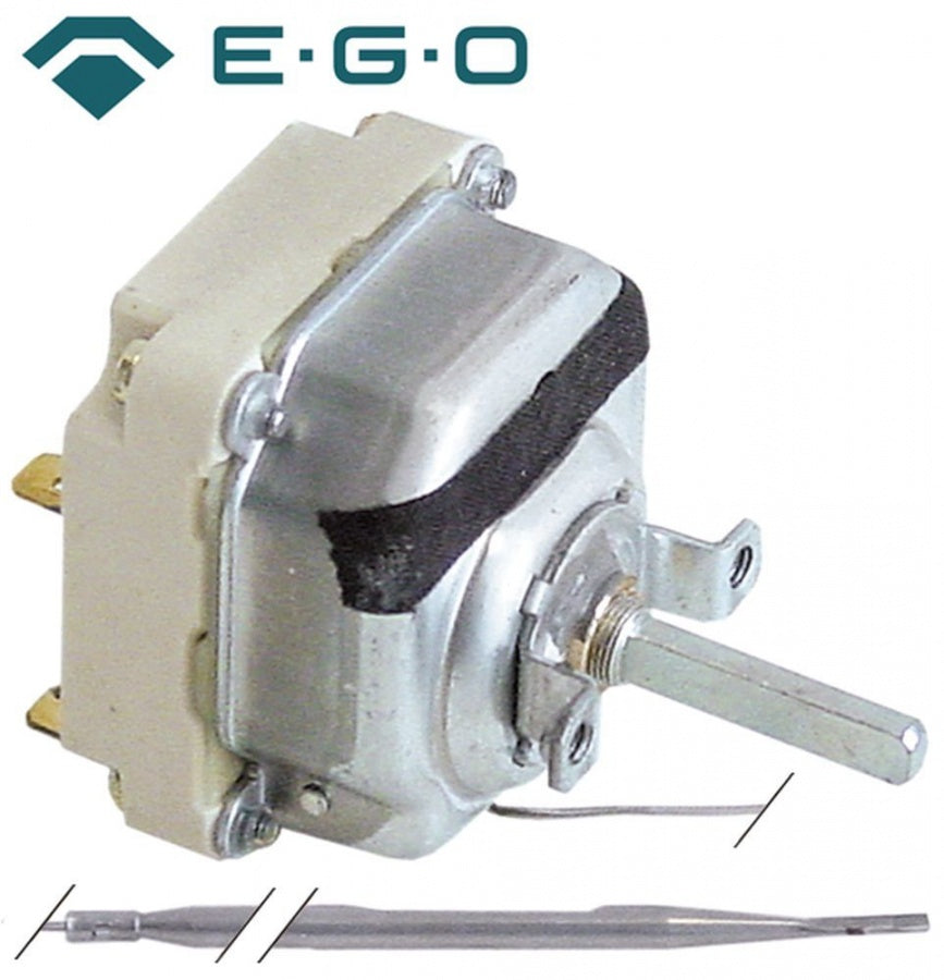 Termostat 55-320°C, 3 contacte 10 A, senzor ø 4 x 128 mm, lungime capilar 900 mm - 375362