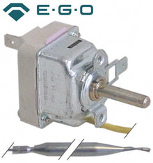 Termostat reglabil 94-180°C contact 1 ND, 16 A, senzor ø 6x133 mm, capilar 2020 mm - 375367
