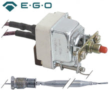 Termostat de siguranta 224°C, contact 0,5 A, senzor ø 6 x 133 mm, lungime tub capilar 870 mm - 375376