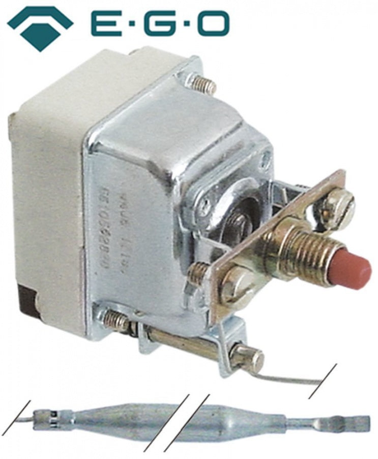 Termostat de siguranta, 350°C, 1 contact, 15 A, senzor ø 6 x 74 mm, lungime tub capilar 900 mm - 375378