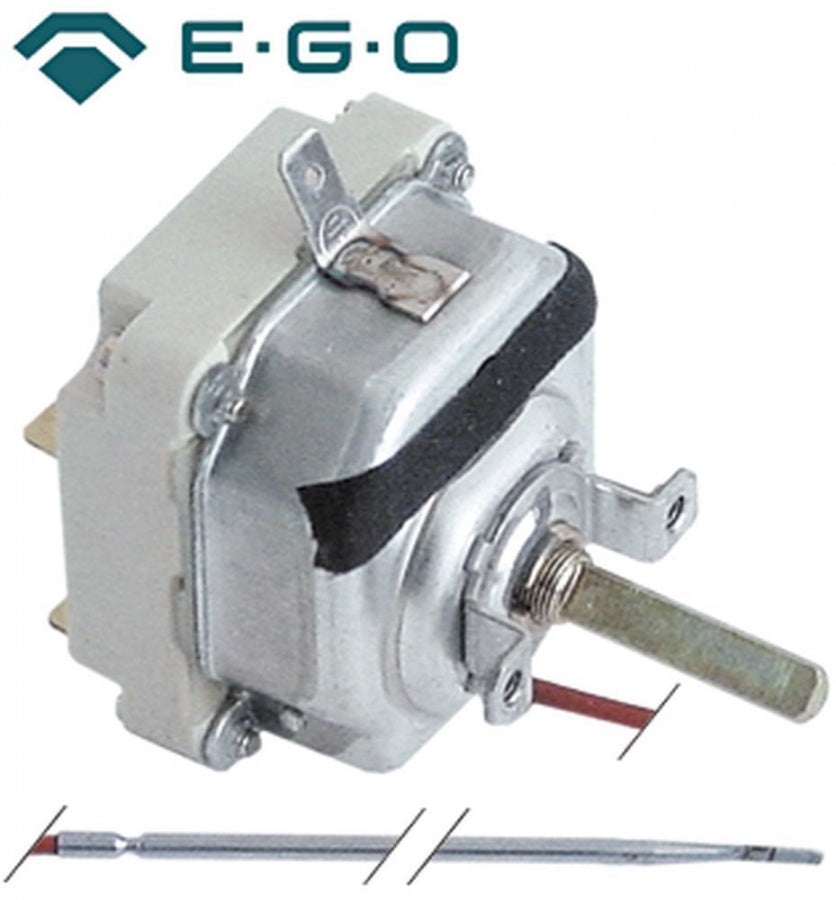 Termostat 50-275°C, cu 3 contacte 16 A, bulb ø 3 x 219 mm, lungime capilar 900 mm, EGO 55.34052.809 - 375384