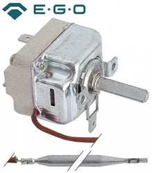 Termostat 30-110°C,contact 16 A, 250 V, bulb ø 6 x 130 mm, capilar 2000 mm, EGO 55.19029.800 - 375386