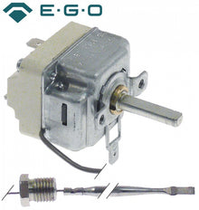 Termostat, temperatura maxima 170°C, gama de temperatura 85-170°C, 1 contact, 16 A, senzor ø 4 mm, lungime senzor 231 mm - Cod 375387