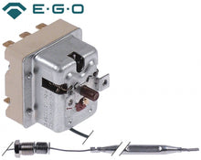 Termostat de siguranta 235°C, 3 contacte 20 A, bulb ø 6 x 87 mm, capilar 1790 mm, EGO 55.32545.090 - 375393