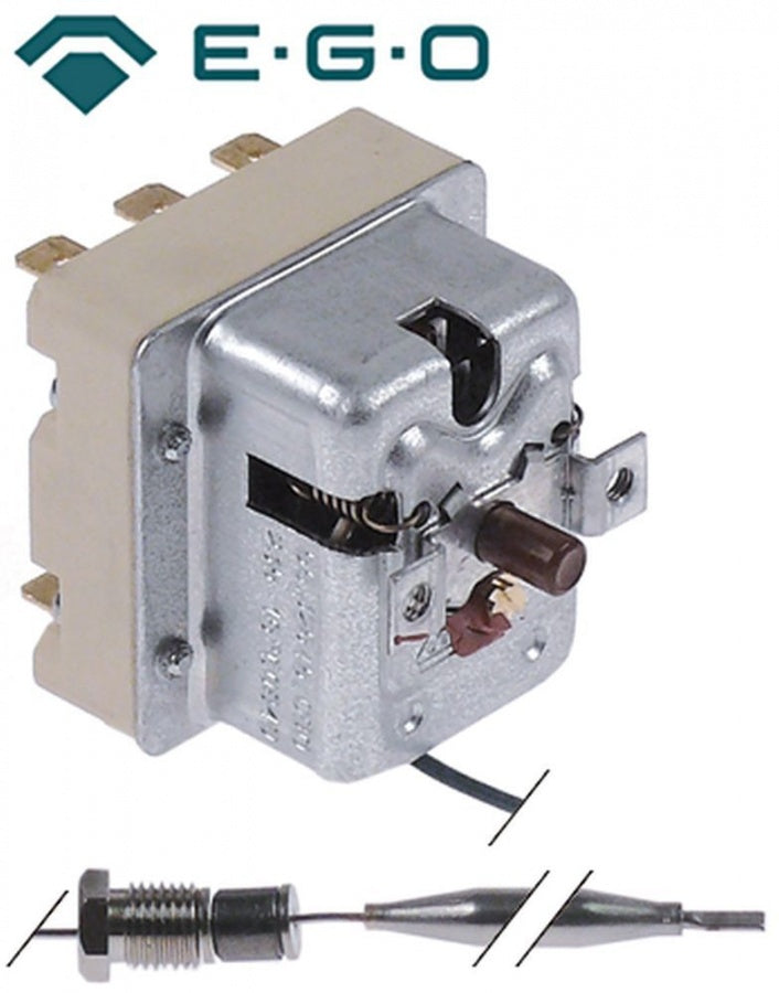 Termostat de siguranta 135°C, trifazic, dimensiuni senzor ø 6 x 73 mm, lungime tub capilar 1490 mm, cu presetupa M9 - 375394
