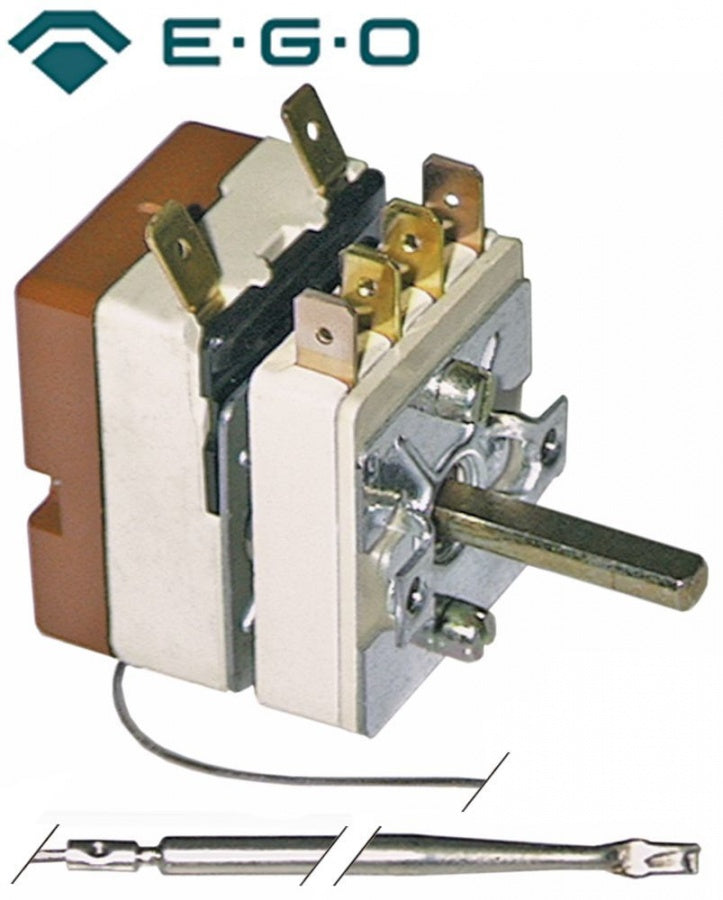 Termostat, temperatura maxima 400°C, gama temperatura 130-400°C, 1 contact, 16 A - Cod 375409