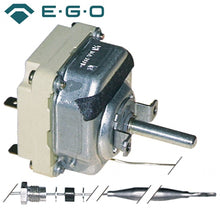 Termostat trifazic 95-180°C, 3 contacte 16A, senzor ø 6x133 mm, presetupa M10x1, EGO 5534035130, 55.34035.130 - 375410