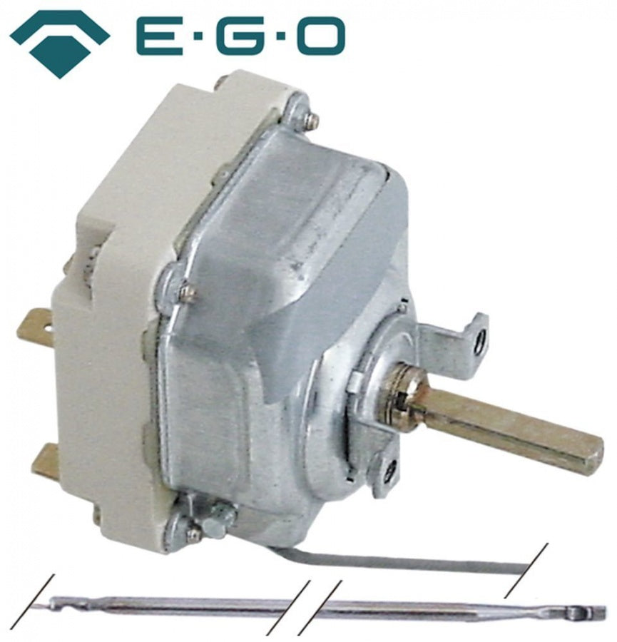 Termostat trifazic 50-320°C, cu 3 contacte 16 A, senzor ø 3,1 x 226 mm, capilar L 1480 mm - 375412