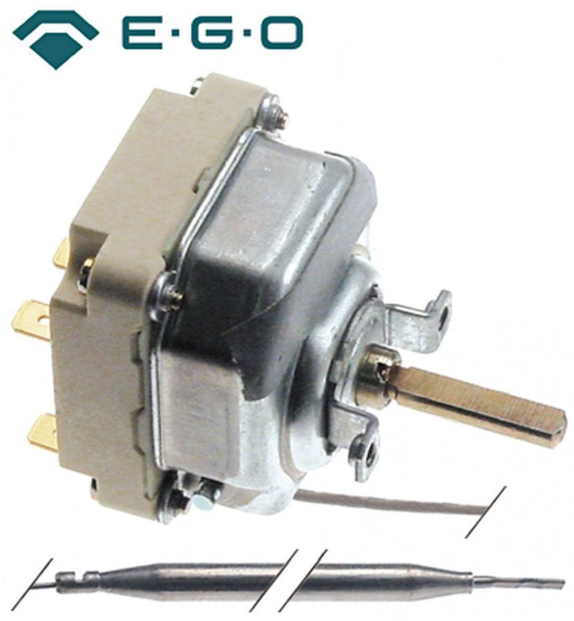 Termostat, 3 contacte, 110-320°C, 16 A, bulb ø 6 x 96 mm, lungime capilar 1780 mm - 375420