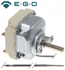 Termostat, temperatura maxima 210°C, gama temperatura 95-210°C, 3 contacte, 16 A, senzor ø 3,1 mm, lungime senzor 226 mm - Cod 375422
