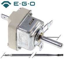 Termostat 66-324°C, contact 16A, senzor ø 4 x 124 mm, capilar 1470 mm, EGO 55.19064.800, 5519064800
