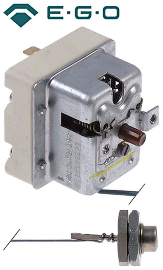 Termostat de siguranta 235°C, cu 1 contact 0,5 A, senzor cu piulita - 375471