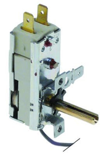 Termostat 30-140°C, contact 16A, senzor ø 3x156mm - 375481