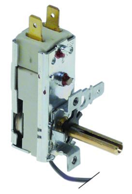 Termostat 30-140°C, contact 16A, senzor ø 3x156mm - 375481