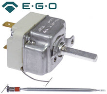 Termostat 30-95°C, contact in comutatie 1CO, 16 A, bulb ø 6 x 138 mm, capilar 860 mm, presetupa M9x1 mm - 375482