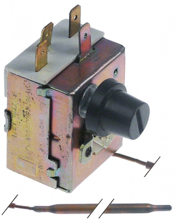 Termostat de siguranta 140°C, 15 A, senzor ø 5x125 mm, fir capilar L 1000 mm - 375500