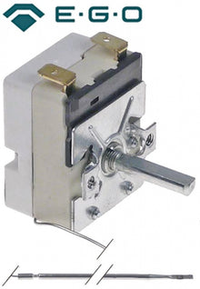 Termostat 50-320°C, contact 16A, 250V, bulb ø 3 x 160 mm, EGO 55.13069.500 - 375505
