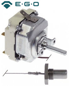 Termostat trifazic 30-120°C, 16 A, senzor ø 11 mm, filet M14x1 mm - 375547