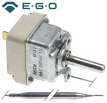 Termostat, temperatura maxima 140°C, gama de temperatura 50-140°C, 1 contact, 0,5 A, senzor ø 6 mm, lungime senzor 107 mm - Cod 375568