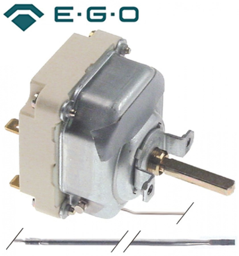 thermostat t.max. 300°C temperature range 60-300°C 3-pole 3NO 16A probe ø 3,1mm probe length 263mm