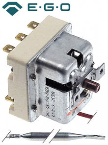 safety thermostat 250°C 3-pole 20A probe ø 6mm probe length 89mm capillary pipe length 900mm