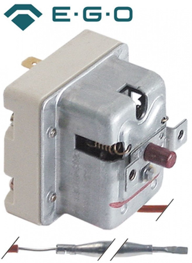 Termostat de siguranta 245°C, cu 1 contact 0,5 A, dimensiuni bulb ø 6 x 77 mm, lungime capilar 1290 mm - 375586