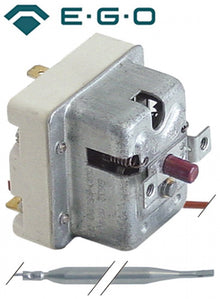 Termostat de siguranta 360°C, contact 0,5 A, senzor ø 6x79 mm, lungime tub capilar 890 mm - 375599