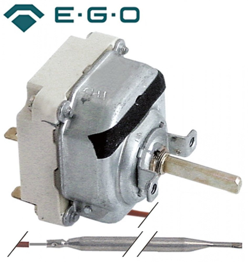 Termostat trifazic 45-120°C, 3 contacte, 16A, senzor ø 6 x 140 mm, masina de fiert paste - 375602 