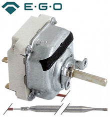 Termostat trifazic 45-120°C, 3 contacte, 16A, senzor ø 6 x 140 mm, masina de fiert paste - 375602 