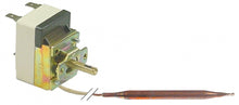 Termostat reglabil 30-90°C, contact 16 A, 250 V, dimensiuni senzor ø 6 x 95 mm - 375609