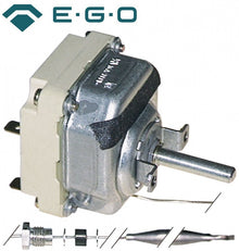 Termostat, temperatura maxima 110°C, gama temperatura 30-110°C, 3 contacte, 16 A, senzor ø 6 mm, lungime senzor 131 mm - Cod 375630