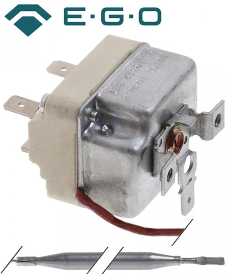 Termostat, temperatura maxima 99°C, gama temperatura fixa 99°C, 1 contact, 16 A - Cod 375654