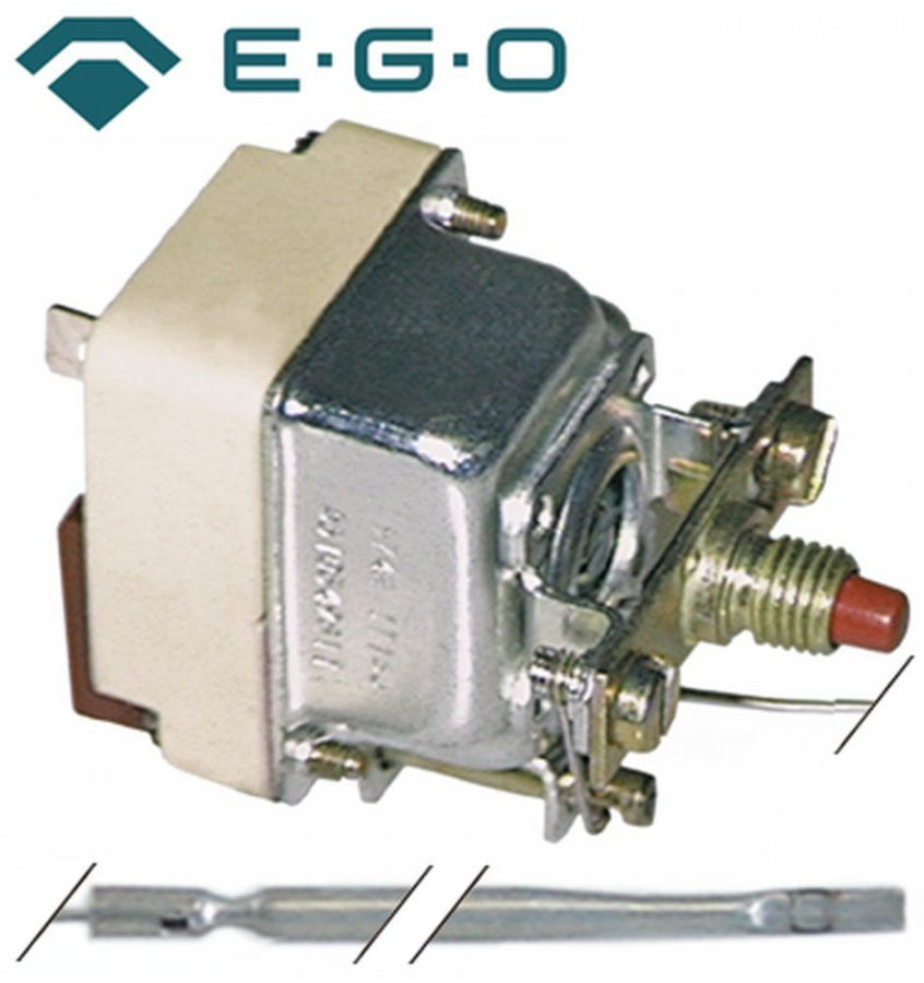 Termostat, 300°C, 1 contact, 0,5 A, senzor ø 3 mm, lungime senzor 174 mm, lungime tub capilar 900 mm - Cod 375655