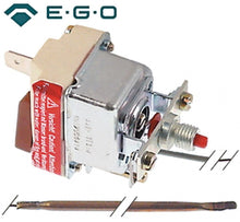 Termostat de siguranta 512°C, contact 16A, bulb ø 3,9 x 228 mm, lungime tub capilar 1470 mm, EGO 55.19584.010