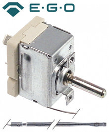 Termostat 50-320°C, contact 16 A, bulb ø 3,03 x 178 mm, capilar 840 mm - 375672