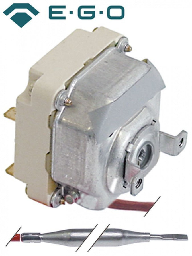 Termostat, temperatura maxima 210°C, gama temperatura fixa 210°C, 2 contacte, 0,5 A - Cod 375675
