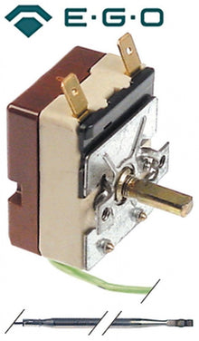 thermostat t.max. 175°C temperature range 95-175°C 1-pole 1NO 16A probe ø 4mm probe length 157mm
