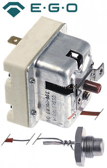 Termostat de siguranta cuptor 360°C, contact 20 A, bulb ø 11x16 mm, filet M14, lungime capilar 900 mm - 375684