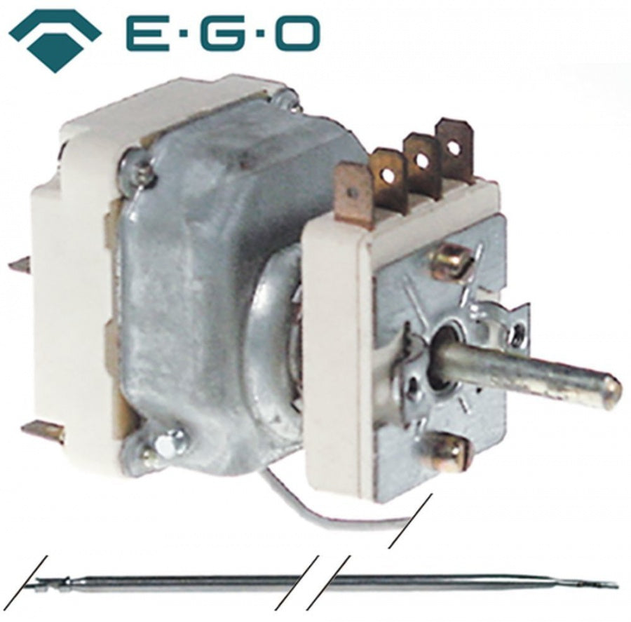Termostat, temperatura maxima 300°C, gama temperatura 50-300°C, 3 contacte, 16 A, senzor ø 3,03 mm - Cod 375690