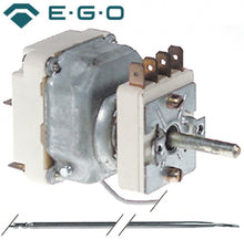 Termostat, temperatura maxima 300°C, gama temperatura 50-300°C, 3 contacte, 16 A, senzor ø 3,03 mm - Cod 375690