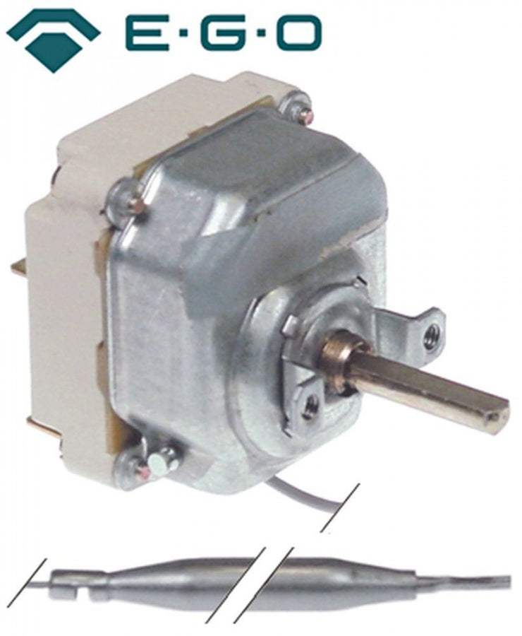 thermostat t.max. 188°C temperature range 95-188°C 3-pole 3NO 16A probe ø 6mm probe length 117mm