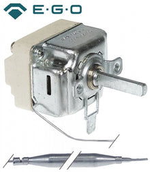 Termostat friteuza 70-180°C, contact 16 A, bulb ø 6x87 mm, capilar 1500 mm, EGO 55.19034.805 - 375718