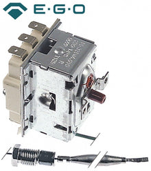 Termostat de siguranta trifazic 230°C, contacte 20A, senzor ø 6 mm, lungime senzor 117 mm, lungime tub capilar 1470 mm, EGO 5533544010, 55.33544.010 - 375746