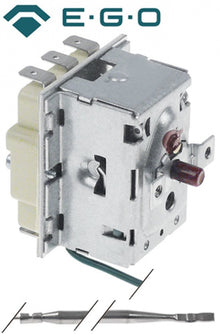 Termostat de siguranta trifazic 282°C, 3 contacte 20A, senzor ø 4x157 mm, lungime tub capilar 1770 mm - 375764