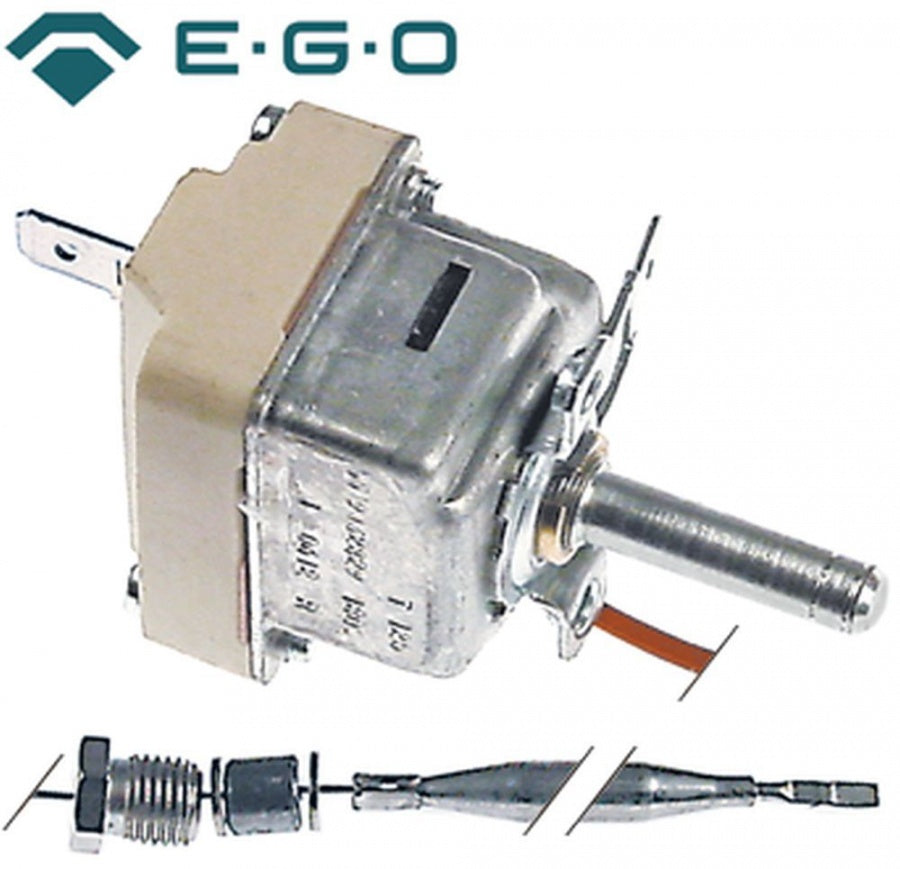Termostat, temperatura maxima 180°C, gama temperatura 95-180°C, 1 contact, 16 A - 375765