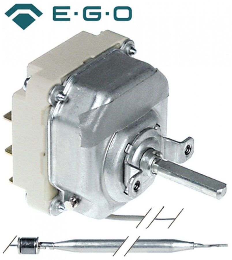 Termostat, temperatura maxima 190°C, gama temperatura 120-190°C, 3 contacte, 16 A - 375766