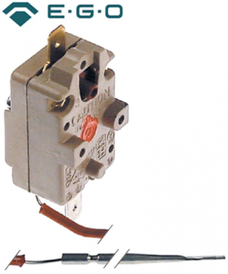 Termostat de siguranta 170°C, contact 16 A, dimensiuni bulb ø 3,1 x 160 mm, lungime tub capilar 650 mm - 375767