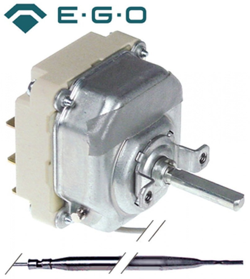 Termostat, temperatura maxima 190°C, gama temperatura 106-190°C, 3 contacte, 16 A - Cod 375771